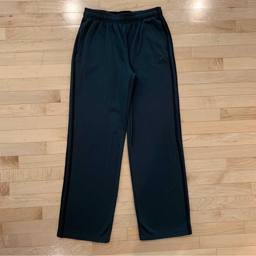 Adidas youth boys size XL 18 dark gray athletic pants sweatpants